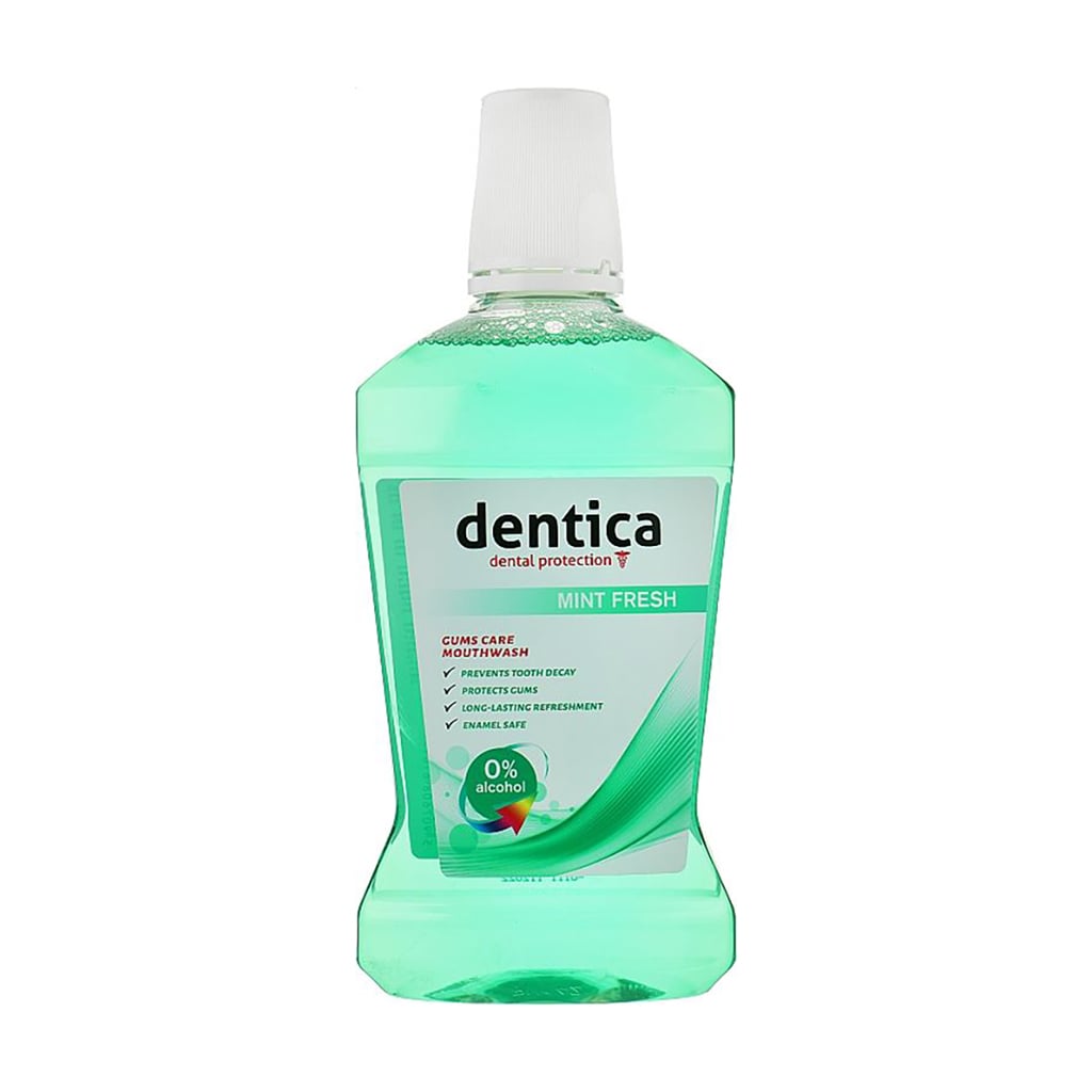 Ополіскувач для ротової порожнини Dentica Dental Protection Mint Fresh, 500 мл